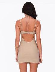 ELLISON MINI DRESS - GOLD