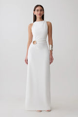 Maylin Hardware Maxi Dress - Ivory