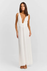 Juno Maxi Dress White