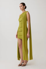Asher Mini Dress - Olive