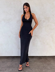 ASTORIA MAXI DRESS - BLACK