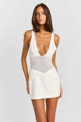 Juno Mini Dress White