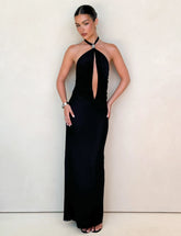ZARA MAXI DRESS - BLACK