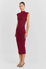 Suzette Midi Dress Red