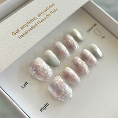 Wisteria Dream Garden Press On Nails