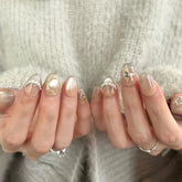 Vintage Rococo Press On Nails