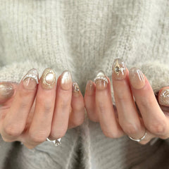 Vintage Rococo Press On Nails