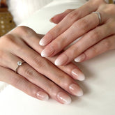 Pink White Ombre Press On Nails