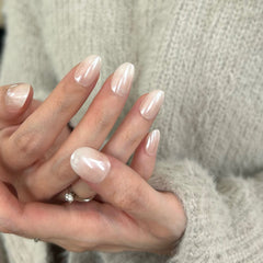 Clean Girl Blush Moonlight Press On Nails