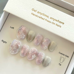 Wisteria Dream Garden Press On Nails