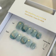 The Blue Dreamcatcher Press On Nails