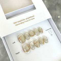 La Camélia Press On Nails