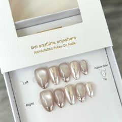 Pearl Pop Press On Nails