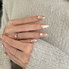 Pearl Pop Press On Nails