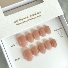 Clean Girl Nude Press On Nails