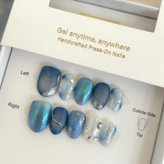 The Blue Danube Press On Nails