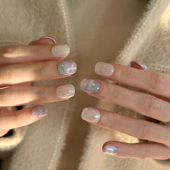 The Galactic Ombre Press On Nails