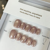 Juicy Citrus Crystal Press On Nails