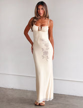 OPHELIA MAXI DRESS - CREAM