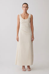 Anisa Scoop Neck Maxi Dress - Stripe