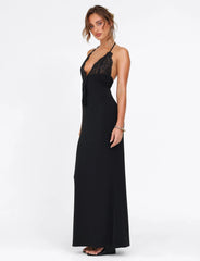 DEENA MAXI DRESS - BLACK