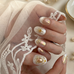 Sovereign Peak: Empress Glow Press On Nails