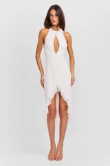 Cora Midi Dress White