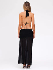 ESHA MAXI DRESS - BLACK