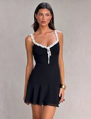 ARIANNE MINI DRESS - BLACK