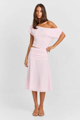 Margot Midi Skirt Pink