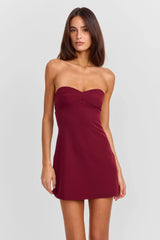 Aspen Mini Dress Berry