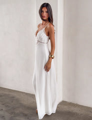 AISLYNN MAXI DRESS - WHITE
