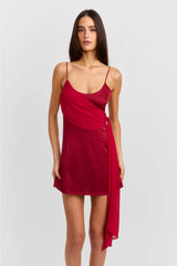 Isabella Mini Dress Red