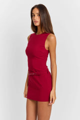 Wynonna Mini Dress Red