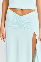 Chloe Midi Skirt Blue