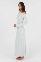 Claudette Midi Skirt Blue