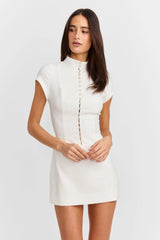 Diana Mini Dress White