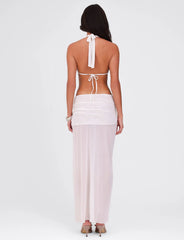ESHA MAXI DRESS - WHITE