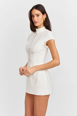 Diana Mini Dress White