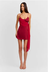 Isabella Mini Dress Red