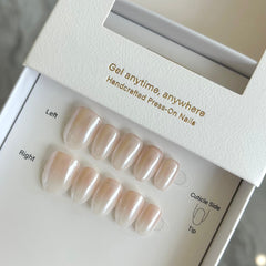 Clean Girl Blush Moonlight Press On Nails