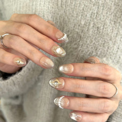 Vintage Rococo Press On Nails