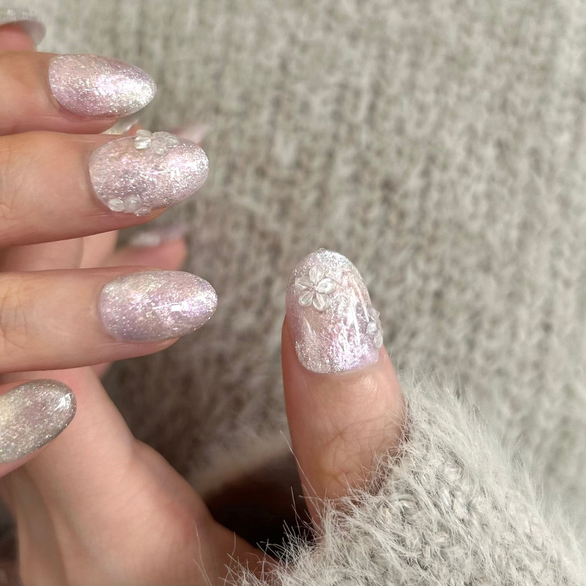 Wisteria Dream Garden Press On Nails