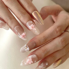 Pink and Sweet Ballerina Princess Press On Nails