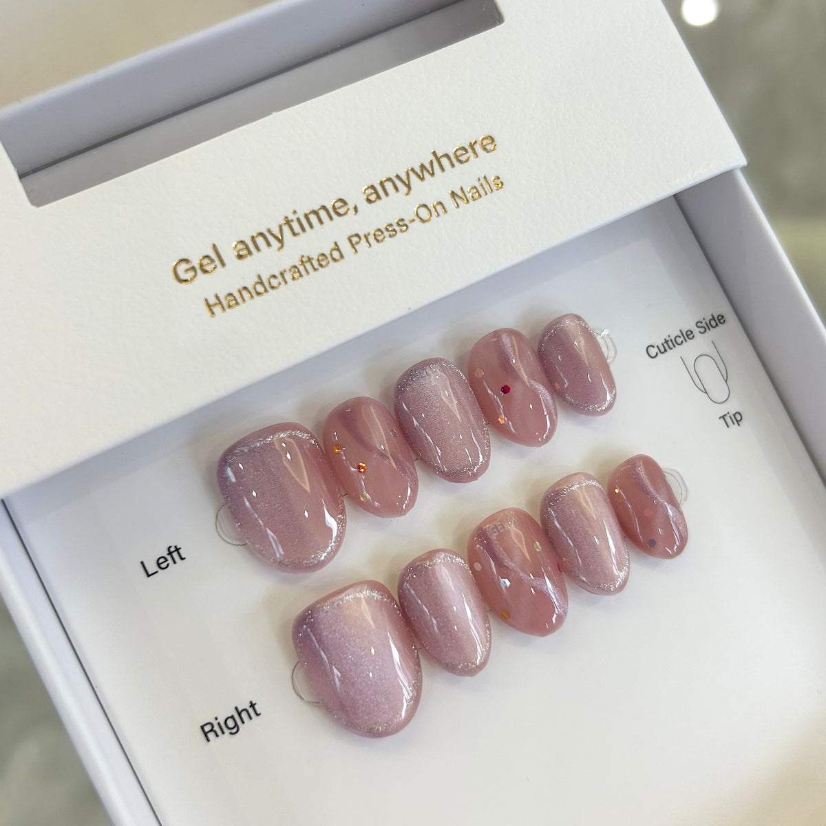 Lavendar Summer Press On Nails