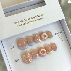 Summer Dopamine Dessert Party Press On Nails