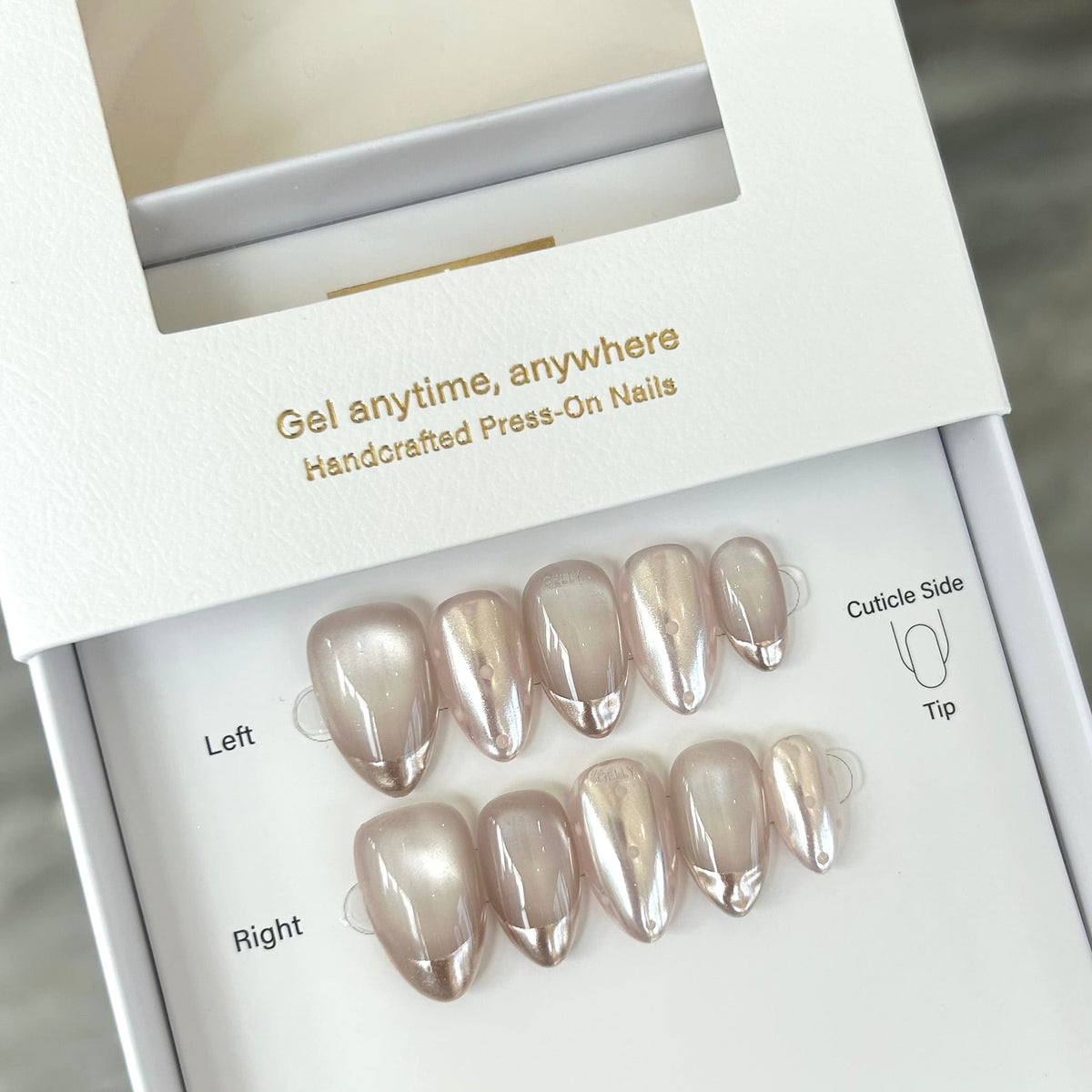 Pearl Pop Press On Nails