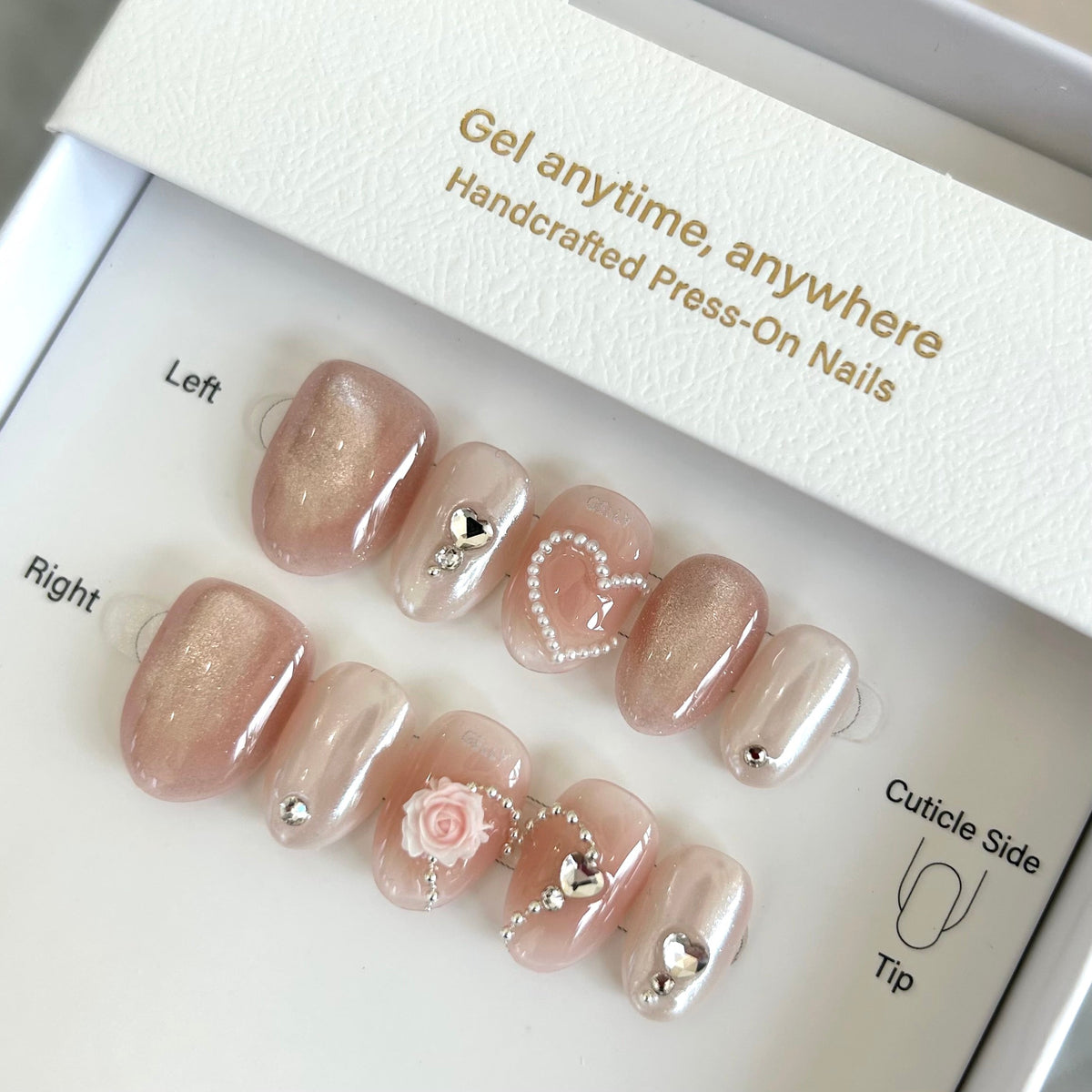 Sweetheart Crush Press On Nails