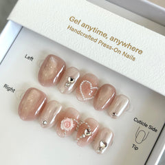 Sweetheart Crush Press On Nails