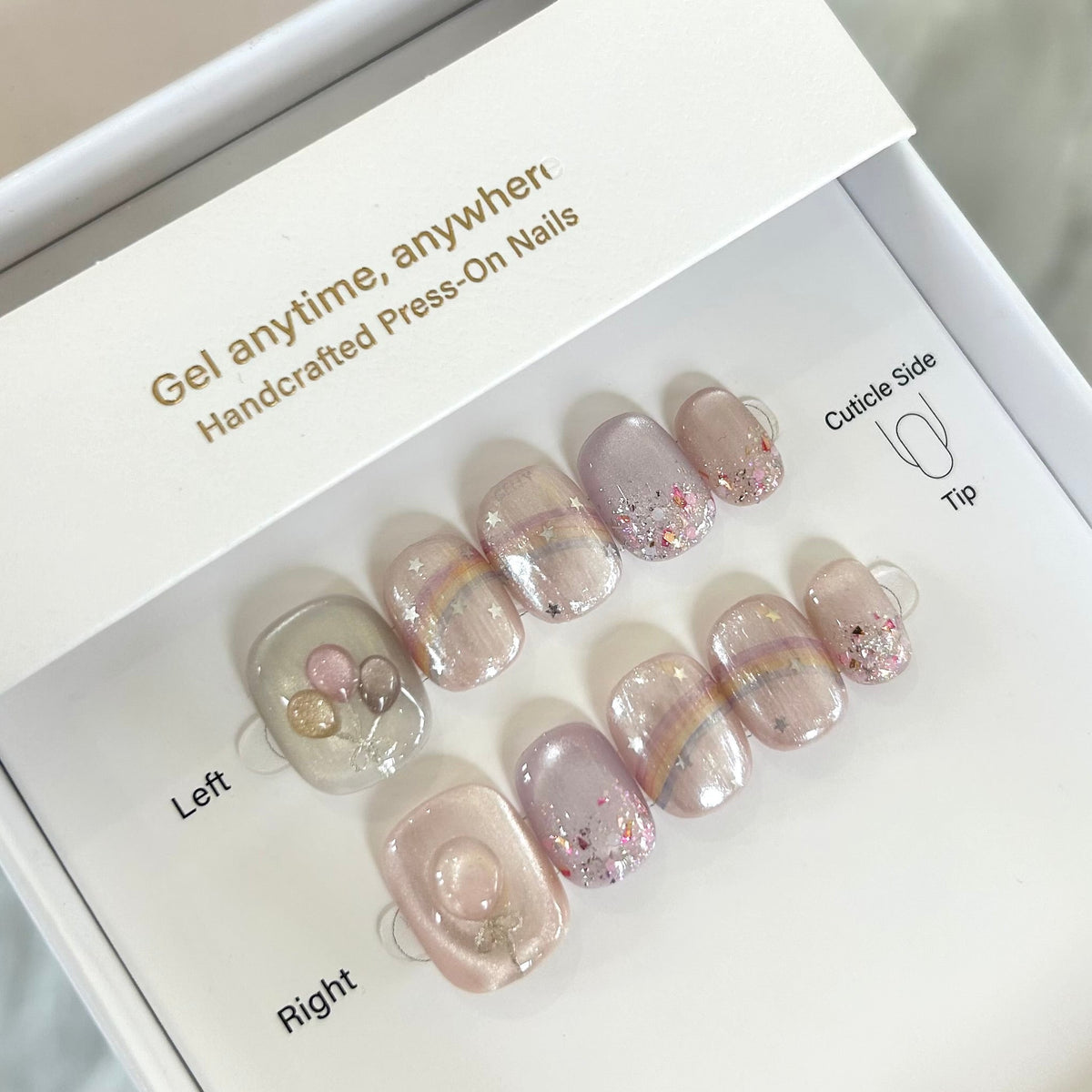 Balloon Dreamscape Press On Nails